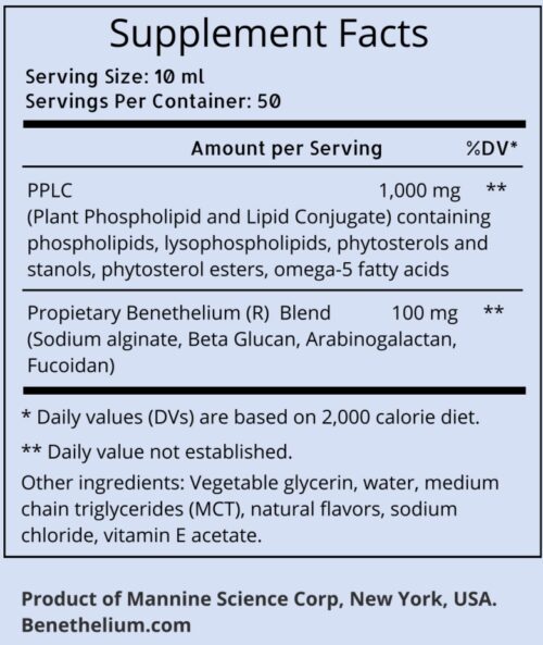 Supplement fact liposomal agent remission